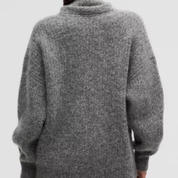 Lululemon Alpaca Wool-Blend Funnel-Neck Sweater - Picture 6 of 8